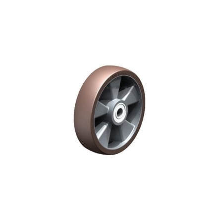 Casterhq 8"x2" Blickle Heavy Duty Wheel W/ Blickle Besthane Polyurethane Tr ALB-200-20K
